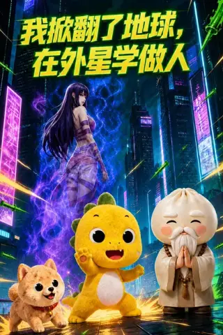 《我掀翻了地球，在外星学做人（44集）动漫（百度网盘）》短剧封面