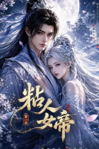 《粘人女帝第一季（60集）AI短剧 (2026)》短剧封面