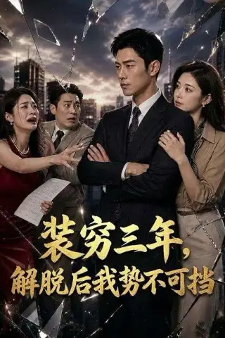 《装穷三年，解脱后我势不可挡（55集）AI短剧（夸克网盘）》短剧封面