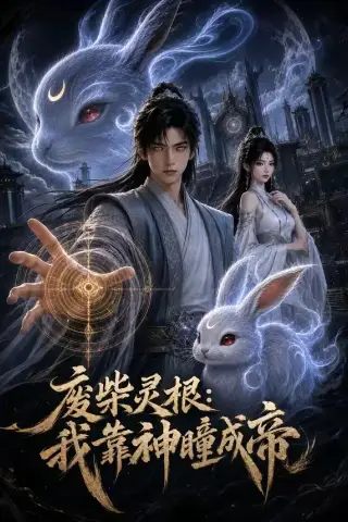 《废柴灵根：我靠神瞳成帝（45集）AI短剧 (2026)》短剧封面