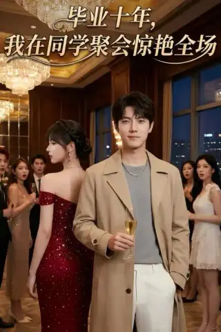 《毕业十年，我在同学聚会惊艳全场（40集）AI短剧 (2026)》短剧封面