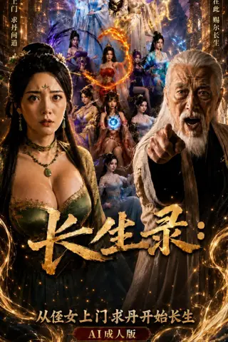 《AI擦边短剧：96岁快死的老头觉醒系统，第二天直接返老还童（迅雷网盘）》短剧封面