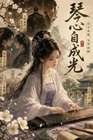 《琴心自成光（21集）AI短剧 (2026)》短剧封面