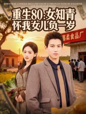 《重生80：女知青怀我女儿负一岁（80集）文梓琳＆施鹏（夸克网盘）》短剧封面