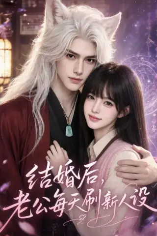 《结婚后，老公每天刷新人设（45集）AI短剧 (2026)》短剧封面