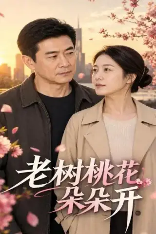 《老树桃花朵朵开（75集）AI短剧（夸克网盘）》短剧封面