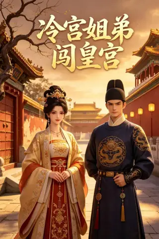 《冷宫姐弟闯皇宫（27集）（夸克网盘）》短剧封面