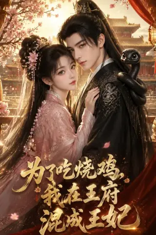《为了吃烧鸡，我在王府混成王妃（63集）（百度网盘）》短剧封面