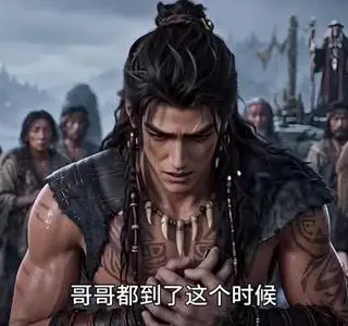 《蛮荒黑水逆命人（74集）AI短剧（夸克网盘）》短剧封面