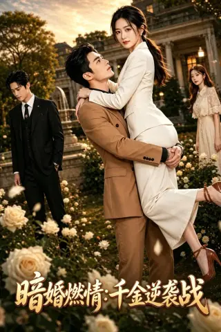 《暗婚燃情：千金逆袭战（45集）AI短剧 (2026)》短剧封面