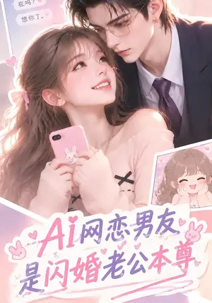 《AI网恋男友是闪婚老公本尊（72集）（夸克网盘）》短剧封面