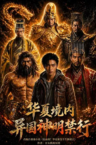 《华夏境内，异国神明禁行（83集）Ai短剧（百度网盘）》短剧封面