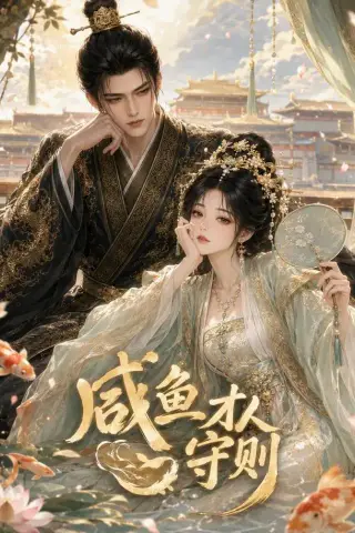 《咸鱼才人守则（50集）（夸克网盘）》短剧封面