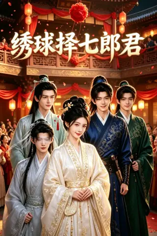 《绣球择七郎君（20集）AI短剧 (2026)》短剧封面