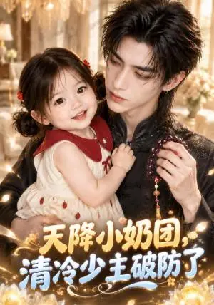 《天降小奶团，清冷少主破防了（135集）AI短剧（夸克网盘）》短剧封面