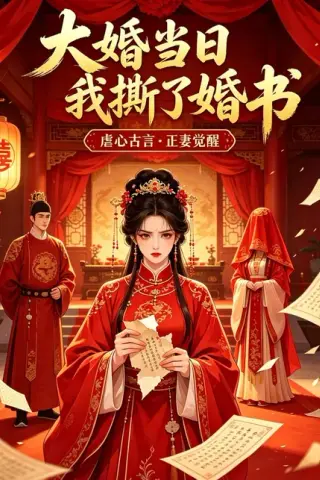 《大婚当日我撕了婚书（32集）（百度网盘）》短剧封面