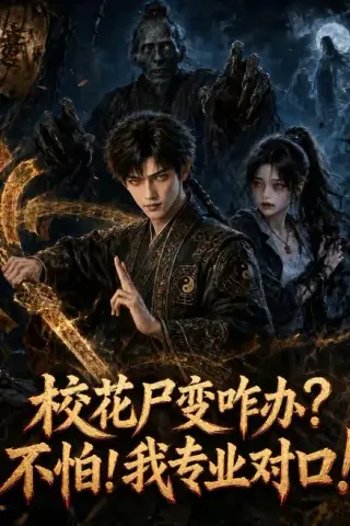 《校花尸变咋办？不怕！我专业对口！（116集）AI短剧 (2026)》短剧封面