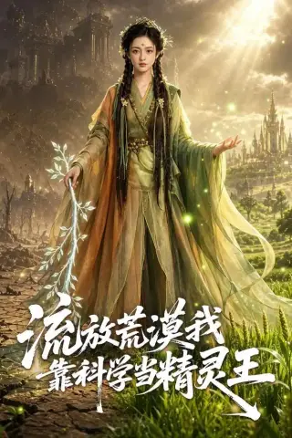 《流放荒漠我靠科学当精灵王（70集）（夸克网盘）》短剧封面