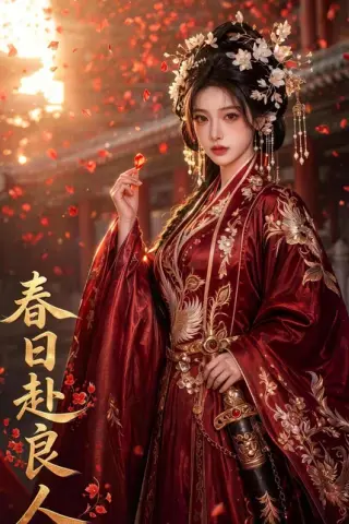 《春日赴良人（53集）（百度网盘）》短剧封面