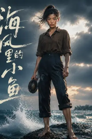 《海风里的小鱼（60集）AI短剧（夸克网盘）》短剧封面