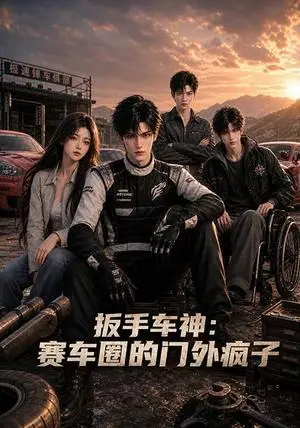 《扳手车神：赛车圈的门外疯子（100集）（夸克网盘）》短剧封面