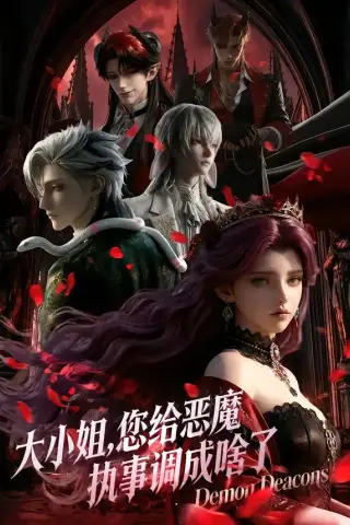 《大小姐，您给恶魔执事调成啥了（31集）动漫（夸克网盘）》短剧封面