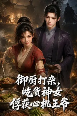 《御厨打杂，吃货女神俘获心机王爷（50集）（百度网盘）》短剧封面