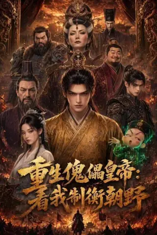 《重生傀儡皇帝：看我制衡朝野（60集）（夸克网盘）》短剧封面