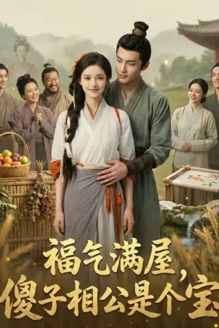 《福气满屋，傻子相公是个宝（118集）（夸克网盘）》短剧封面