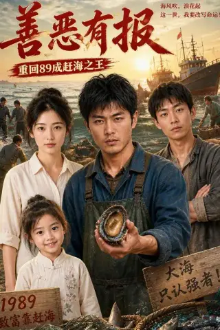《善恶有报，重回89成赶海之王（86集）AI短剧（夸克网盘）》短剧封面