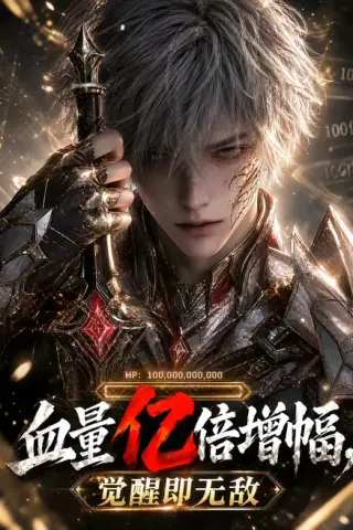 《血量亿倍增幅，觉醒即无敌（85集）（夸克网盘）》短剧封面