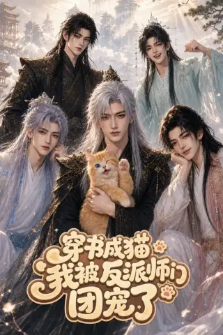 《穿书成猫，我被反派师门团宠了（60集）（夸克网盘）》短剧封面