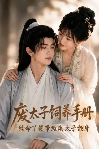 《废太子饲养手册，续命丫鬟带瘫痪太子翻身（80集）（夸克网盘）》短剧封面