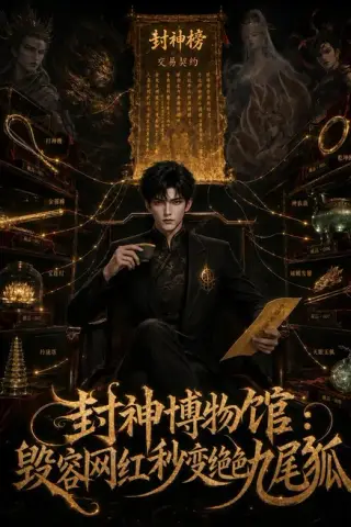《封神博物馆：毁容网红秒变绝色九尾狐（91集）（夸克网盘）》短剧封面