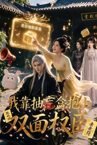 《我靠抽盲盒抱上双面权臣（50集）（夸克网盘）》短剧封面