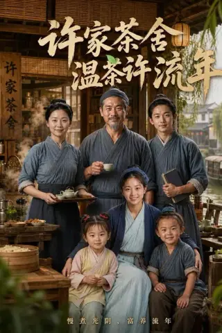 《许家茶舍，温茶许流年（75集）（夸克网盘）》短剧封面