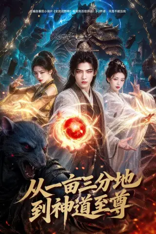 《从一亩三分地到神道至尊（80集）AI短剧（百度网盘）》短剧封面