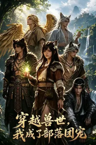 《穿越兽世：我成了部落团宠（46集）（夸克网盘）》短剧封面