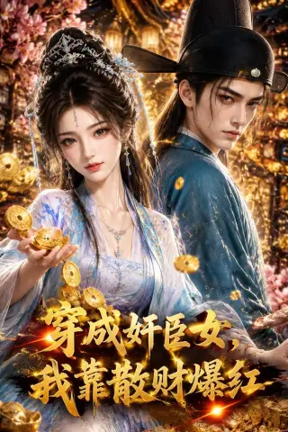 《穿成奸臣女，我靠散财爆红（77集）（夸克网盘）》短剧封面
