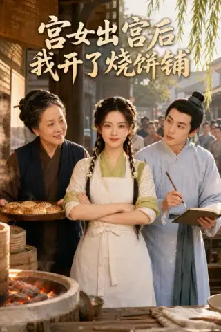 《宫女出宫后我开了烧饼铺（70集）（夸克网盘）》短剧封面