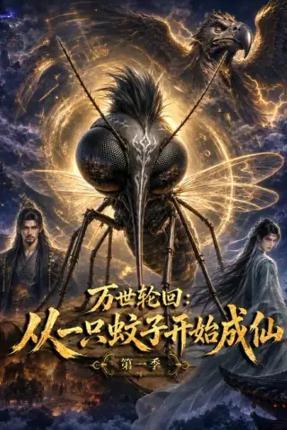 《万世轮回：从一只蚊子开始成仙第一季（100集）（夸克网盘）》短剧封面