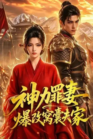 《神力罪妻爆改窝囊夫家（70集）（夸克网盘）》短剧封面