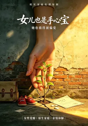 《女儿也是手心宝（55集）王子涵&王毅凡（夸克网盘）》短剧封面