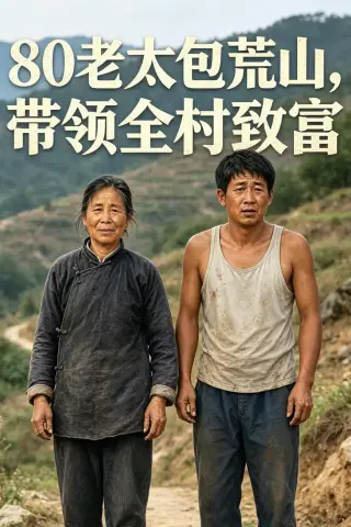 《80老太包荒山，带领全村致富（50集）AI短剧 (2026)》短剧封面