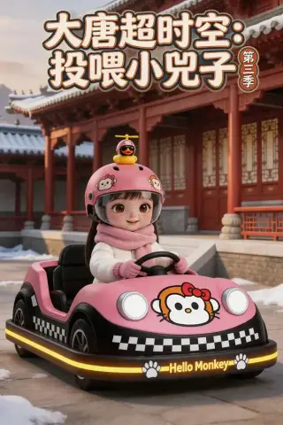 《大唐超时空：投喂小兕子第三季（85集）（夸克网盘）》短剧封面