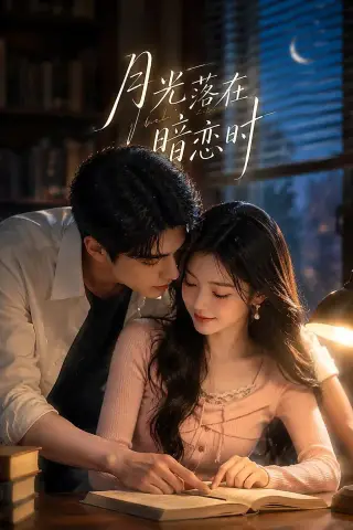 《月光落在暗恋时(40集)（夸克网盘）》短剧封面