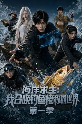 《海洋求生：我召唤钓鱼佬称霸世界第一季（151集）（夸克网盘）》短剧封面