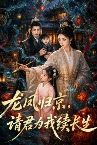 《龙凤归京，请君为我续长生（180集）AI短剧（夸克网盘）》短剧封面