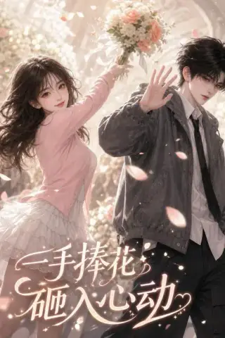 《一手捧花砸入心动（50集）（夸克网盘）》短剧封面