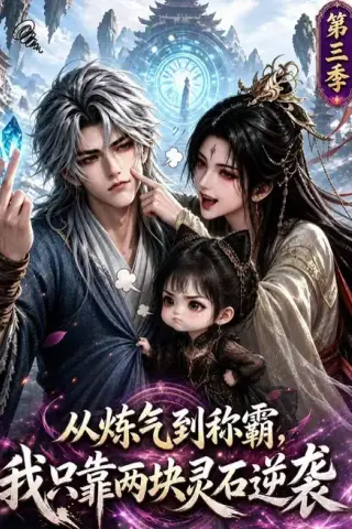 《从炼气到称霸，我只靠两块灵石逆袭第三季（140集）（夸克网盘）》短剧封面